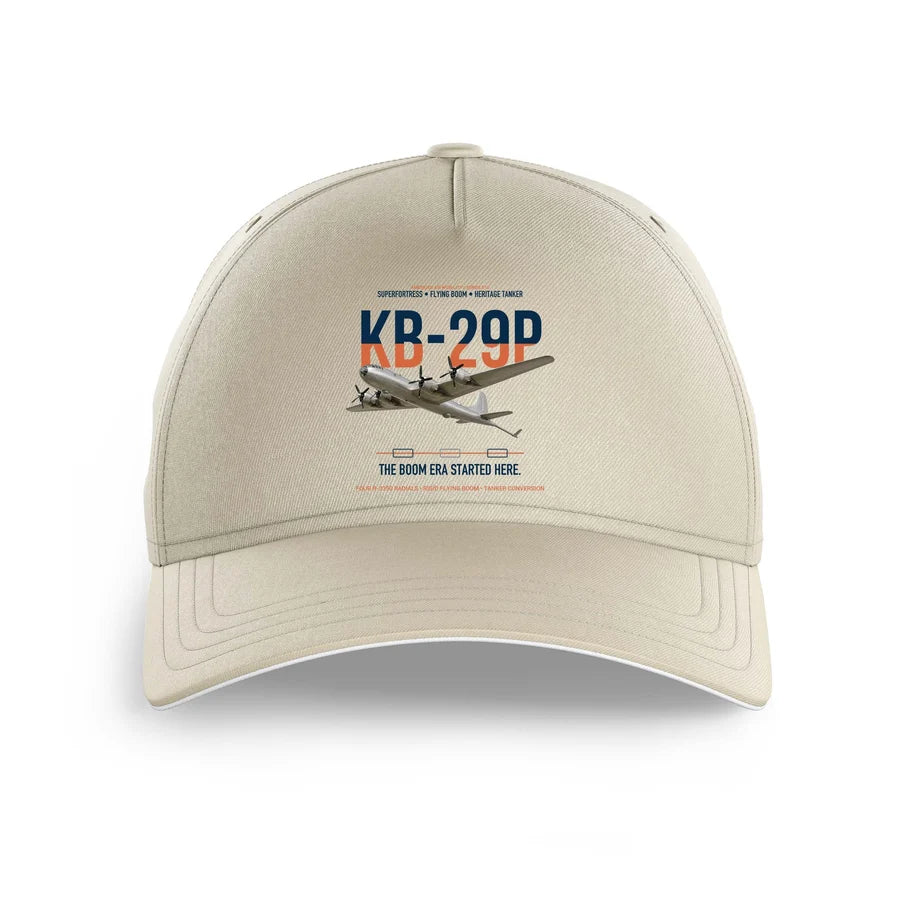 KB-29P SUPERFORTRESS design on beige printed hat