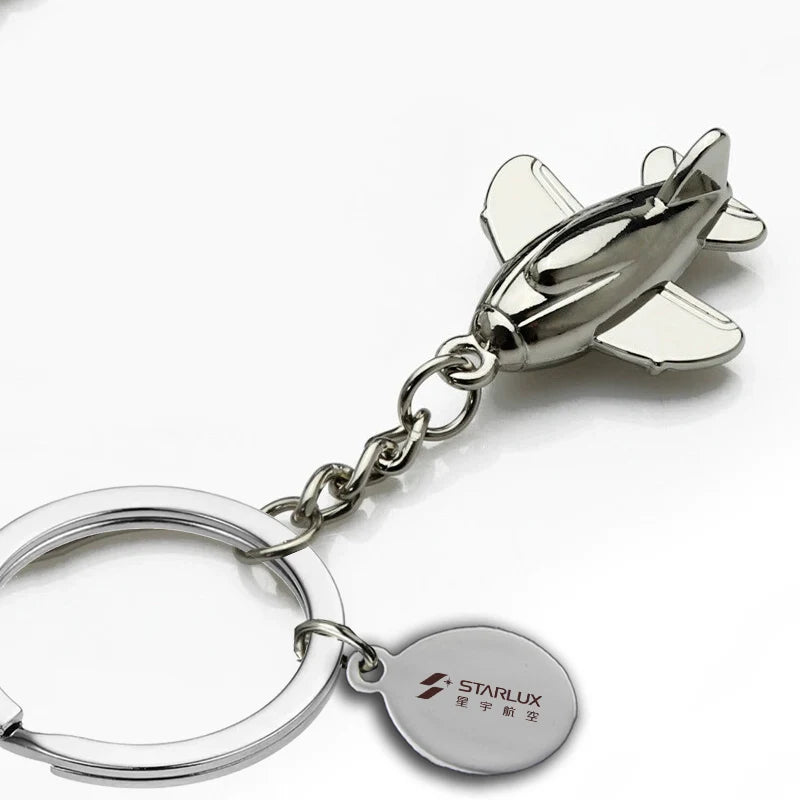 Customisable Airplane Shape Key Chain - view 2
