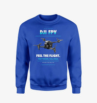 Thumbnail for DJI FPV design on blue sweatshirt