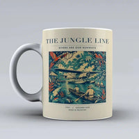 Thumbnail for VINTAGE G4023 - The Jungle Line - Ceramic Mug design on beige