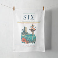 Thumbnail for Henry E. Rohlsen Airport (STX) design on white towel