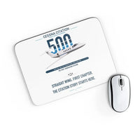Thumbnail for Cessna Citation 500 - Citation I design on white rectangle mouse pad