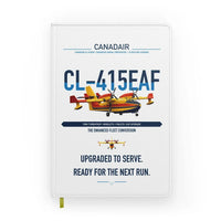 Thumbnail for Canadair CL-415EAF design on white notebook