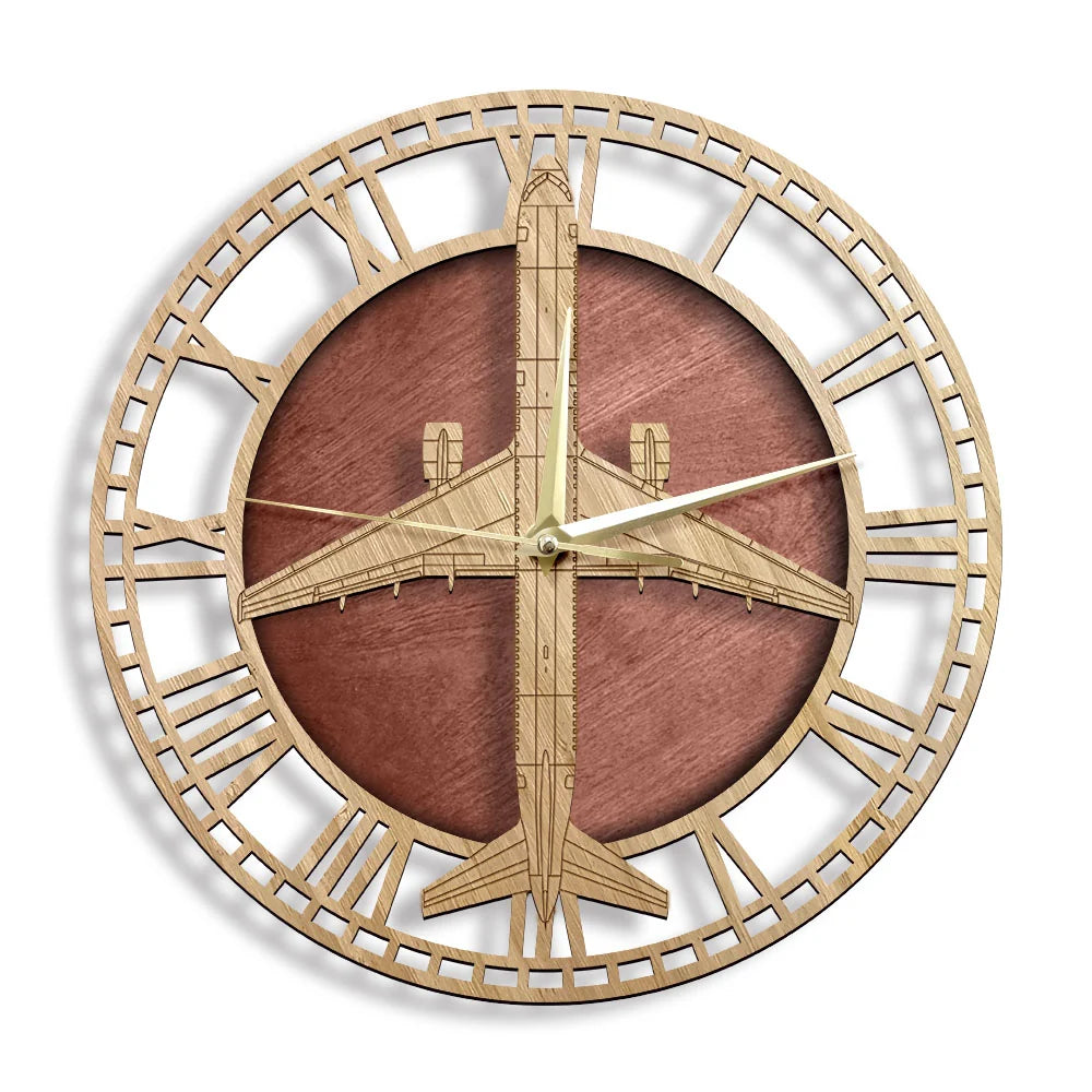 Customisable Boeing 757 Wall Clock - view 2
