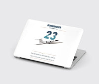 Thumbnail for Bombardier Learjet 23 design on white MacBook case