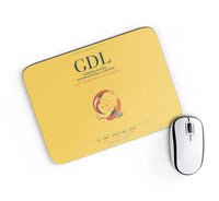 Thumbnail for Guadalajara International Airport (GDL) design on yellow rectangle mouse pad