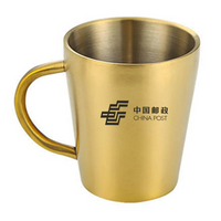 Thumbnail for China Postal Airlines Stainless Steel Coffee mug in gold