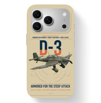 Thumbnail for Junkers Ju 87D-3 design on beige magsafe iphone case, for iPhone 17 Pro