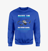 Thumbnail for DJI Mavic 3 Multispectral design on blue sweatshirt
