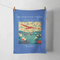 Thumbnail for VINTAGE G4257 - The Dead Stick Contest - Designed Towels design on blue