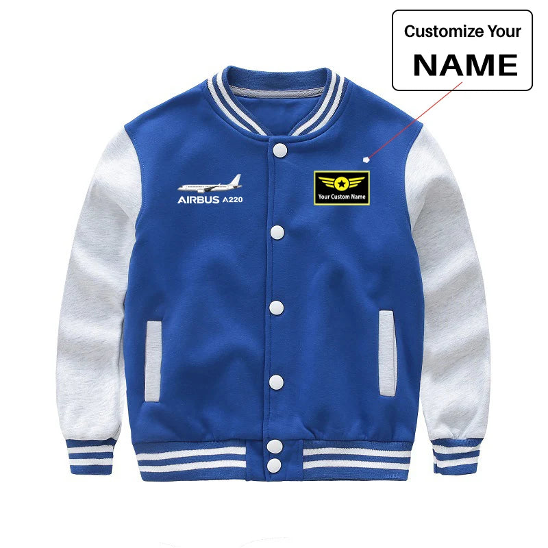Airbus A220 Baseball Jacket - view 3