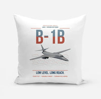 Thumbnail for B-1B Lancer design on white pillow