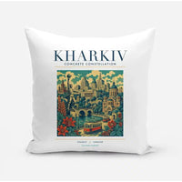 Thumbnail for KHARKIV - Poster - Pillow - White