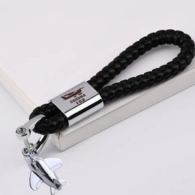 The Cessna 152 Leather Car Key Chains