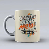 Thumbnail for 661 - Clearance Makes The Night Move - Mug design on beige signal