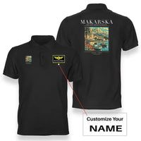Thumbnail for MAKARSKA - Poster - Double-Side Polo - Black + Name