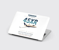 Thumbnail for Bombardier Learjet 45XR design on white MacBook case