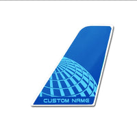 Thumbnail for Customisable United Airlines Sticker - view 2