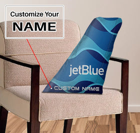 JetBlue Airlines Aircraft Tail Pillows