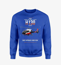 Thumbnail for Airbus H130 design on blue sweatshirt