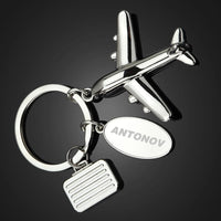 Thumbnail for Customisable Antonov & Text Key Chain - view 2