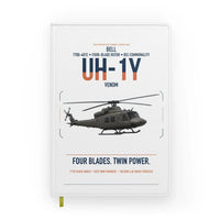 Thumbnail for Bell UH-1Y Venom design on white notebook