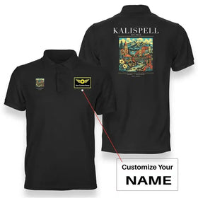 Kalispell City Series Premium Polo T-Shirts