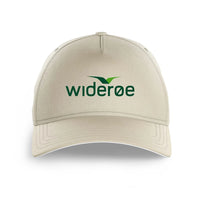 Thumbnail for Wideroe Airlines logo printed on beige cap