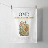 Thumbnail for Oradea International Airport (OMR) design on white towel
