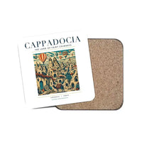 Thumbnail for CAPPADOCIA - Poster - Coaster - White