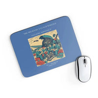 Thumbnail for VINTAGE G4452 - The Mechanic's Lunch Whistle - Designed Mouse Pads design on blue rectangle