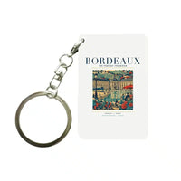 Thumbnail for BORDEAUX - Poster - Key Chain - White