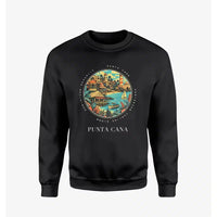Thumbnail for PUNTA CANA - Badge - Sweatshirt - Black