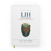 Thumbnail for Līhuʻe Airport (LIH) design on white notebook