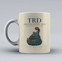 Thumbnail for Trondheim Airport, Vrnes TRD Mug - Beige
