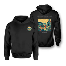 Double-Side Printing — The Rural Library Wing Double-Side Hoodie