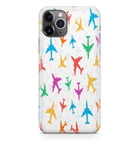 Thumbnail for Cheerful Seamless Airplanes iPhone Case - view 2