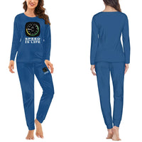 Thumbnail for Speed Is Life women pajamas - Blue