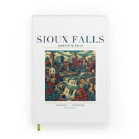 Thumbnail for SIOUX FALLS - Poster - Notebook - White