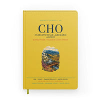 Thumbnail for Charlottesville–Albemarle Airport (CHO) design on yellow notebook