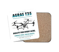 Thumbnail for DJI Agras T25 design on white 1 piece coaster