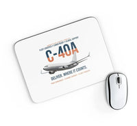 Thumbnail for C-40A Clipper Fleet Logistics Ready design on white rectangle mouse pad
