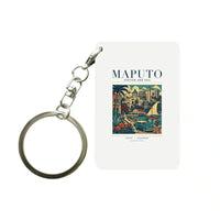 Thumbnail for MAPUTO - Poster - Key Chain - White