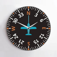 Thumbnail for Airplane Instruments Wall Clock - view 2