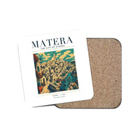 Thumbnail for MATERA - Poster - Coaster - White