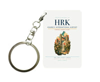 Thumbnail for Kharkiv International Airport (HRK) design on white key chain