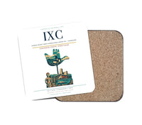 Thumbnail for Shaheed Bhagat Singh International Airport (IXC) design on white 1 piece coaster