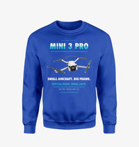 Thumbnail for DJI Mini 3 Pro design on blue sweatshirt