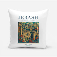 Thumbnail for JERASH - Poster - Pillow - White