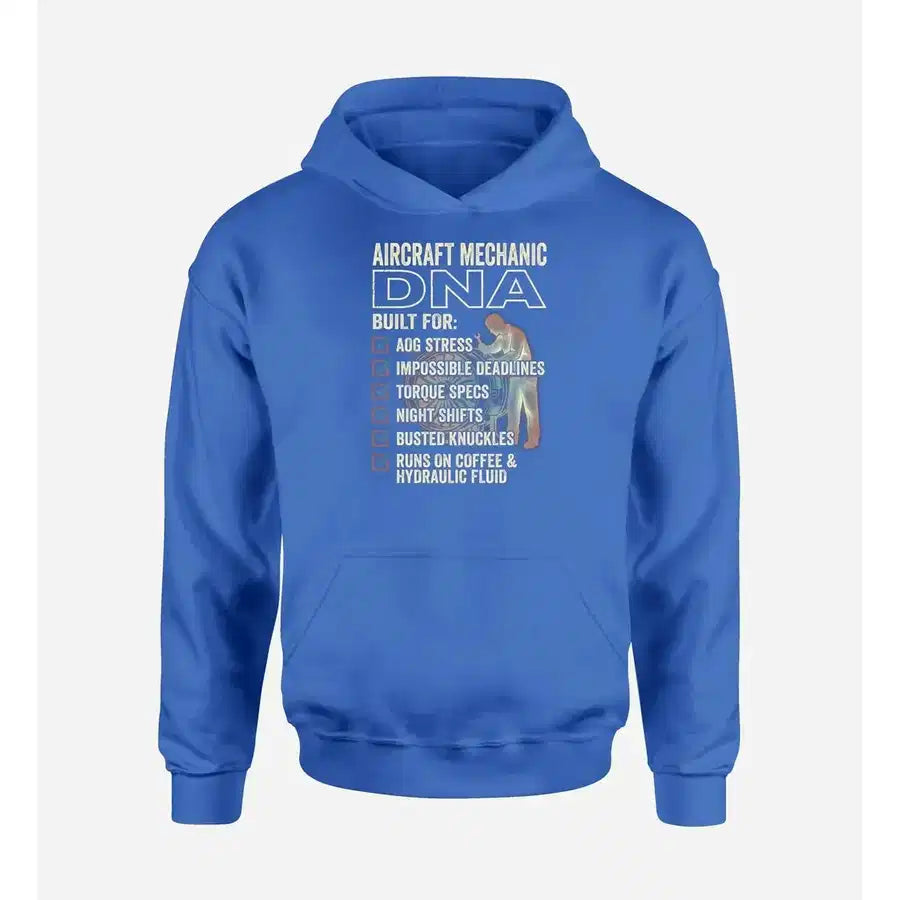 Aircraft Mechanic DNA - Blue